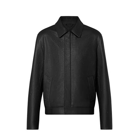 Damier Spread Leather Blouson 